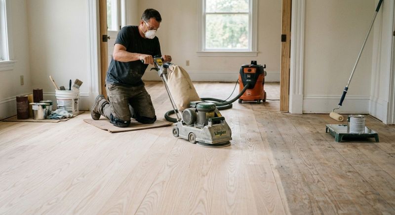 Ash Floor Refinishing in Pasadena, CA