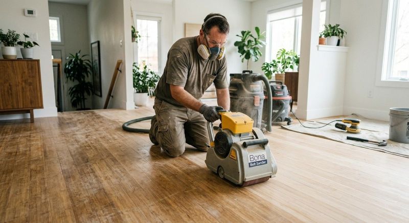 Bamboo Floor Refinishing in Pasadena, CA