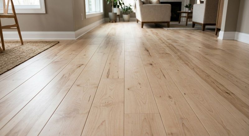Birch Floor Installation in Pasadena, CA