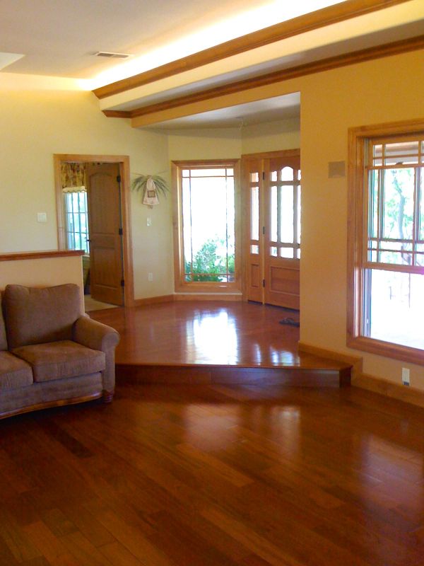 Cherry Floor Installation in La Canada Flintridge, CA