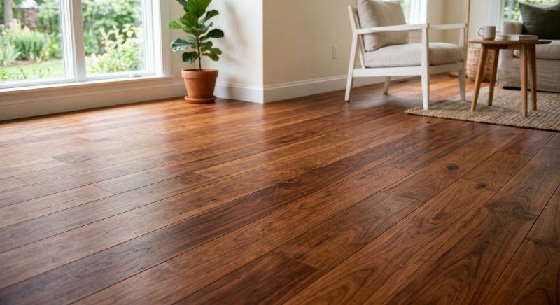 Cherry Floor Installation in La Puente, CA