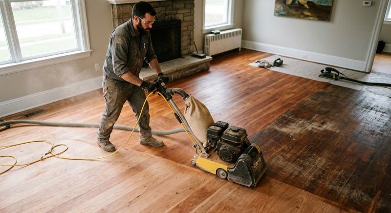 Cherry Floor Refinishing in Pasadena, CA