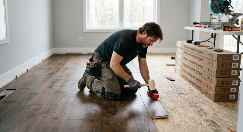 Hardwood Floor Installation in Compton, CA