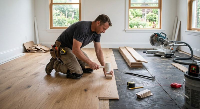 Hardwood Floor Installation in Montrose, CA