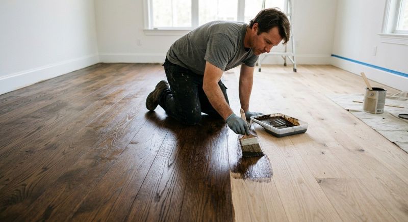 Hardwood Floor Staining in Diamond Bar, CA
