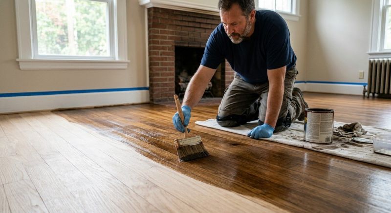 Hardwood Floor Staining in La Canada Flintridge, CA