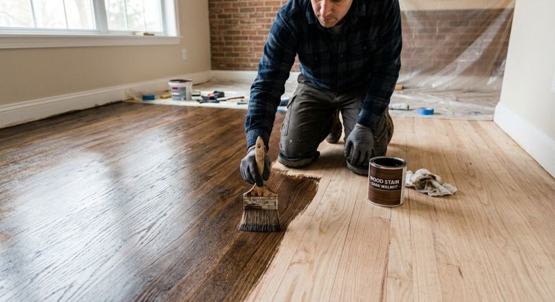 Hardwood Floor Staining in La Canada Flintridge, CA