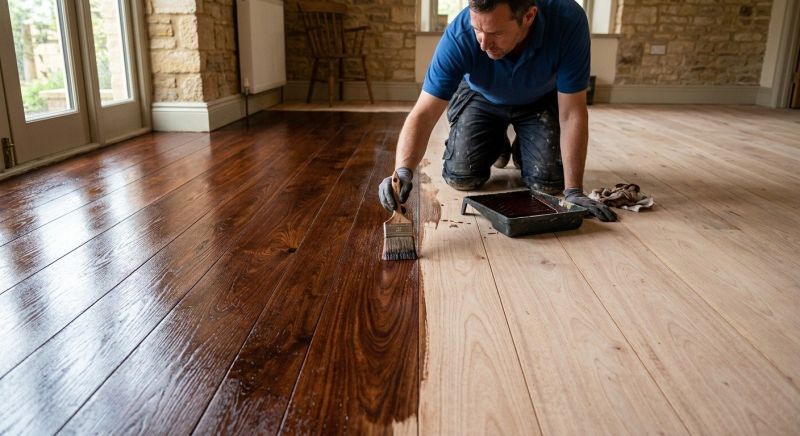 Hardwood Floor Staining in La Canada Flintridge, CA