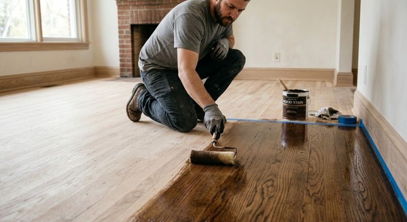 Hardwood Floor Staining in Los Angeles, CA
