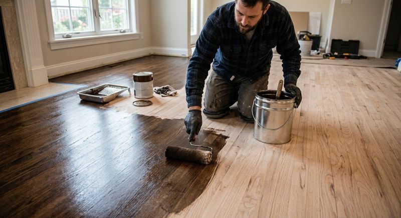 Hardwood Floor Staining in Montebello, CA