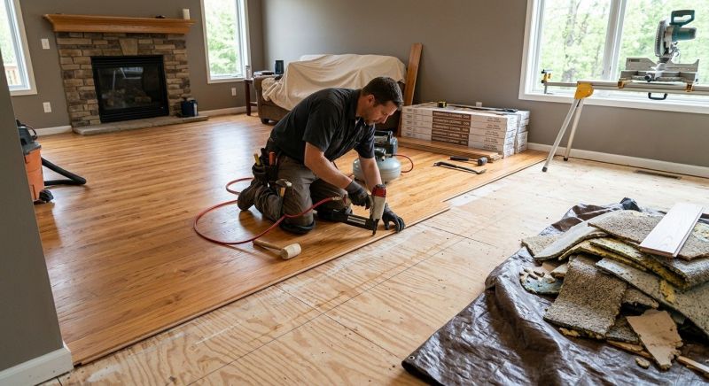 Hardwood Replacement in Montrose, CA