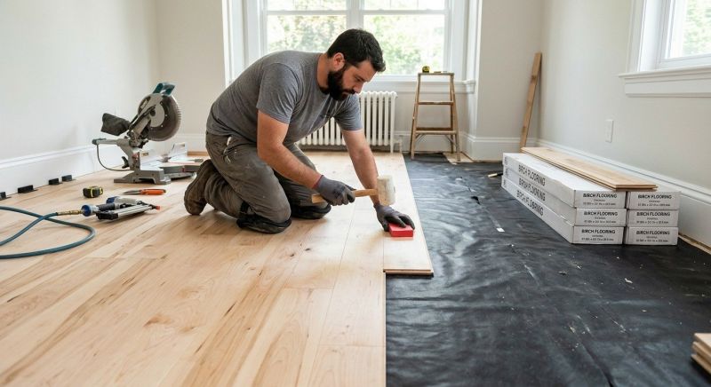 Maple Flooring Installation in Hawthorne, CA