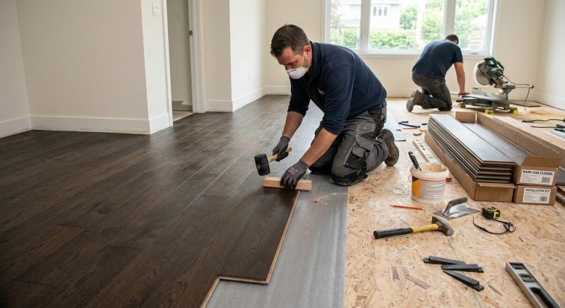 Maple Flooring Installation in La Habra, CA