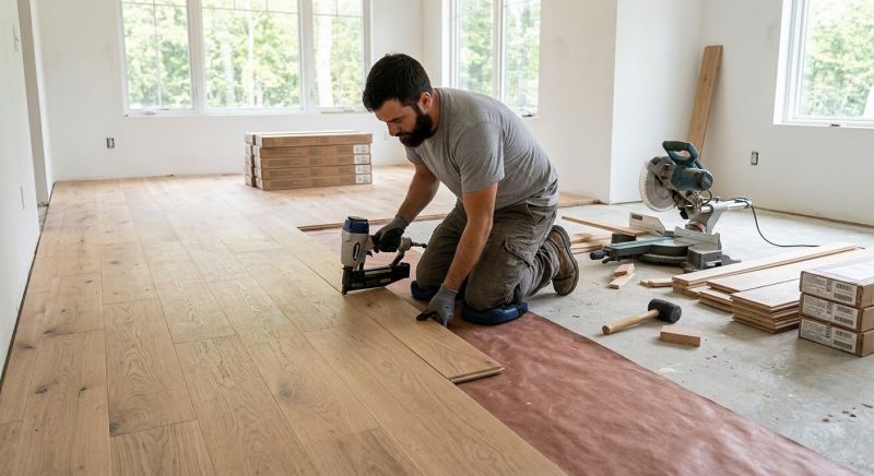 Oak Floor Installation in Huntington Park, CA