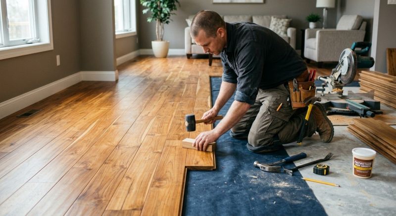 Teak Flooring Installation in Pasadena, CA