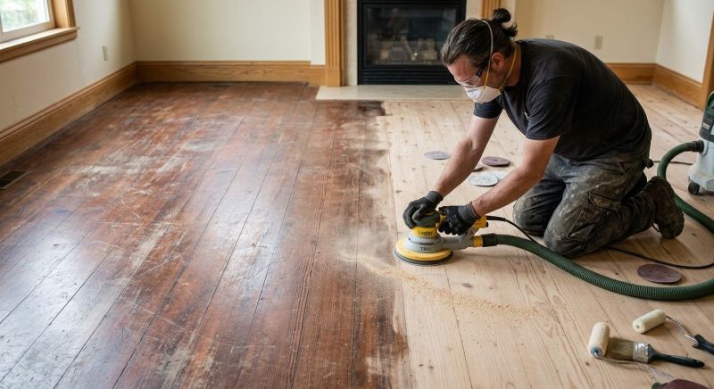 Wood Floor Refinishing in Diamond Bar, CA