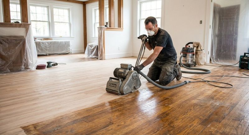 Wood Floor Refinishing in Downey, CA