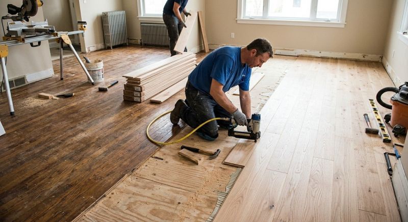 Wood Floor Replacement in Hacienda Heights, CA
