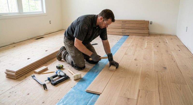 Wood Floor Replacement in Whittier, CA