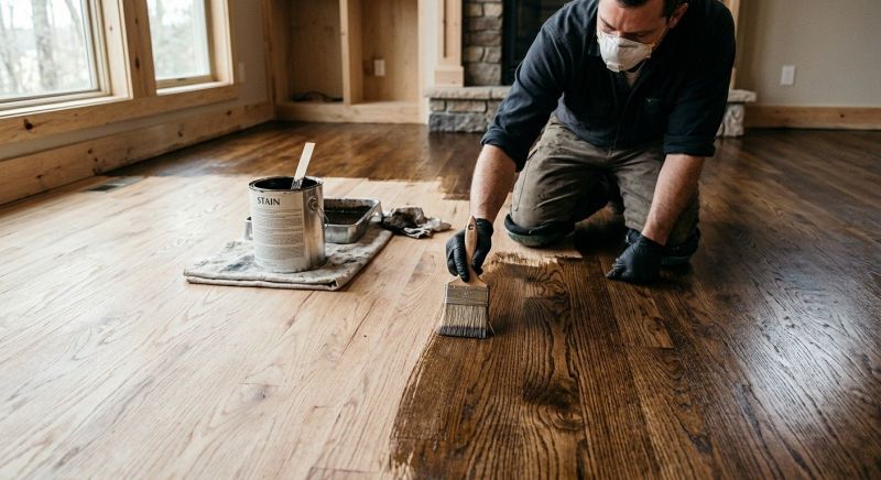Wood Floor Staining in Pasadena, CA