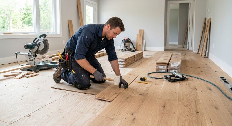 Wood Flooring Installation in North Hills, CA
